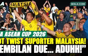 Plot Twist Suporter Malaysia, dari Euforia 6-0 hingga Kecewa Usai Indonesia Lolos ke Final FIFA ASEAN Cup 2026