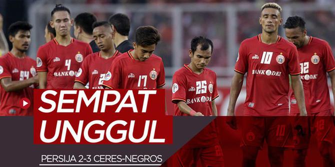 VIDEO: Highlights Piala AFC 2019, Persija Vs Ceres-Negros 2-3