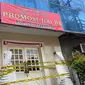 Kebakaran Hotel F2 di Jalan Panglima Polim V, Melawai, Kebayoran Baru Jakarta Selatan, terjadi pada Kamis, 17 Agustus 2023 malam. (Liputan6.com/Ady Anugrahadi)