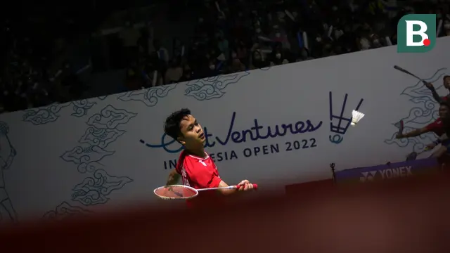 Foto: Termasuk Anthony Sinisuka Ginting, Tiga Wakil Indonesia Melenggang ke Babak 16 Besar Indonesia Open 2022