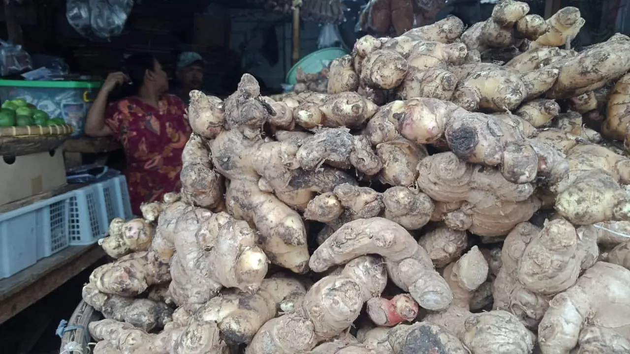 Penjual Rempah di Pasar Cikampek Karawang