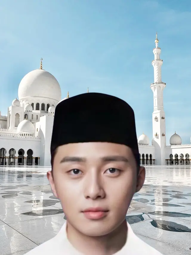 6 Editan Foto Park Seo Joon Ikut Puasa Ramadhan di Indonesia Ini Kocak