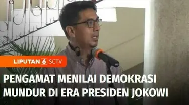 Selama dua periode memimpin Indonesia, Presiden Joko Widodo dinilai berhasil dalam bidang infrastruktur, namun kemajuan itu harus dibayar mahal dengan kemunduran demokrasi.