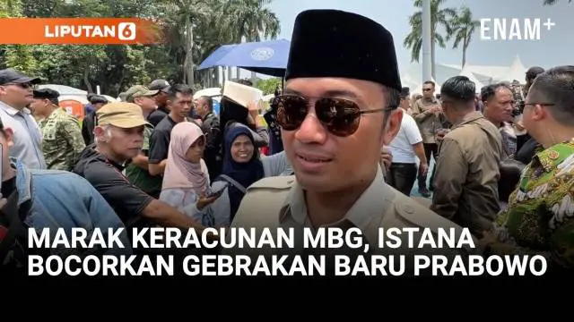 Respons Istana Blak-blakan Prepres Gebrakan Baru Prabowo Usai Marak Keracunan MBG