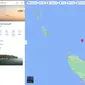 Tangkapan layar keberadaan kapal pengangkut pengungsi Rohingya kiriman lembaga kemanusiaan pada Jumat malam (23/12/2022). Kapal tersebut terlihat mendekati Aceh.
