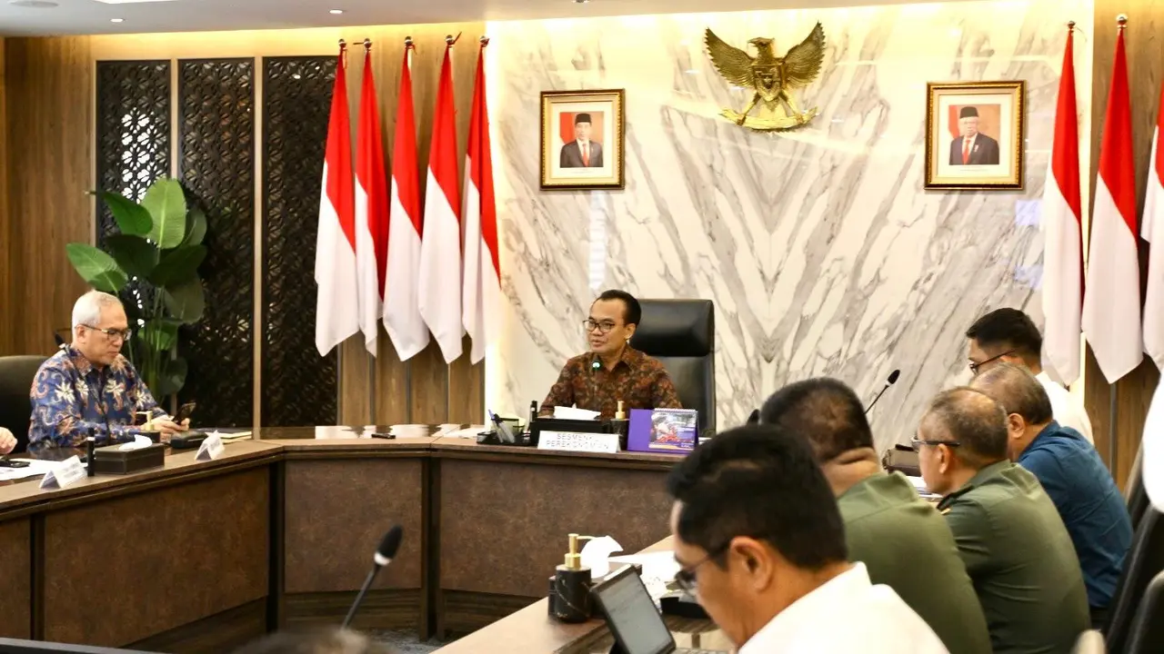 Kemenko Perekonomian menyelenggarakan Rapat Koordinasi Tim Pelaksana Percepatan Reforma Agraria di kantor Kemenko Perekonomian, Selasa (26/03).