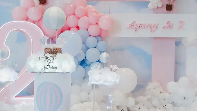 [Fimela] Tasya Farasya Ultah Anak