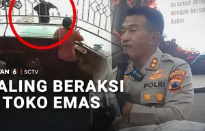Pria Bawa Kabur Dua Cincin Emas dari Toko