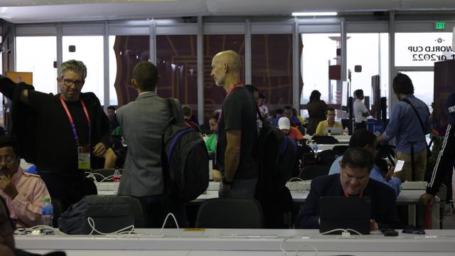 Para Pekerja Media di Piala Dunia 2022