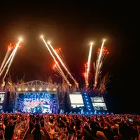 Konser Sheila On 7 di Medan, Sabtu (14/9/2024). [Sumber Foto: Antara Suara]