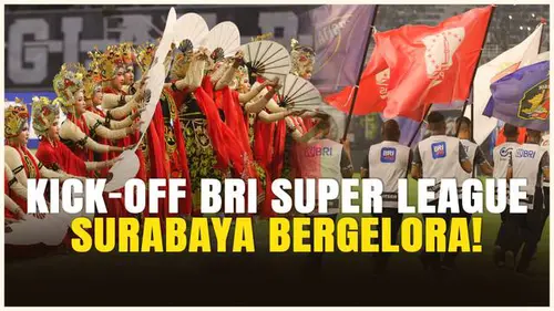 VIDEO: Meriah! BRI Super League 2025/2026 Dibuka dengan Sentuhan Budaya Jawa Timur
