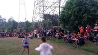 Ratusan Orang Tonton Latihan Perdana Persija di Sawangan