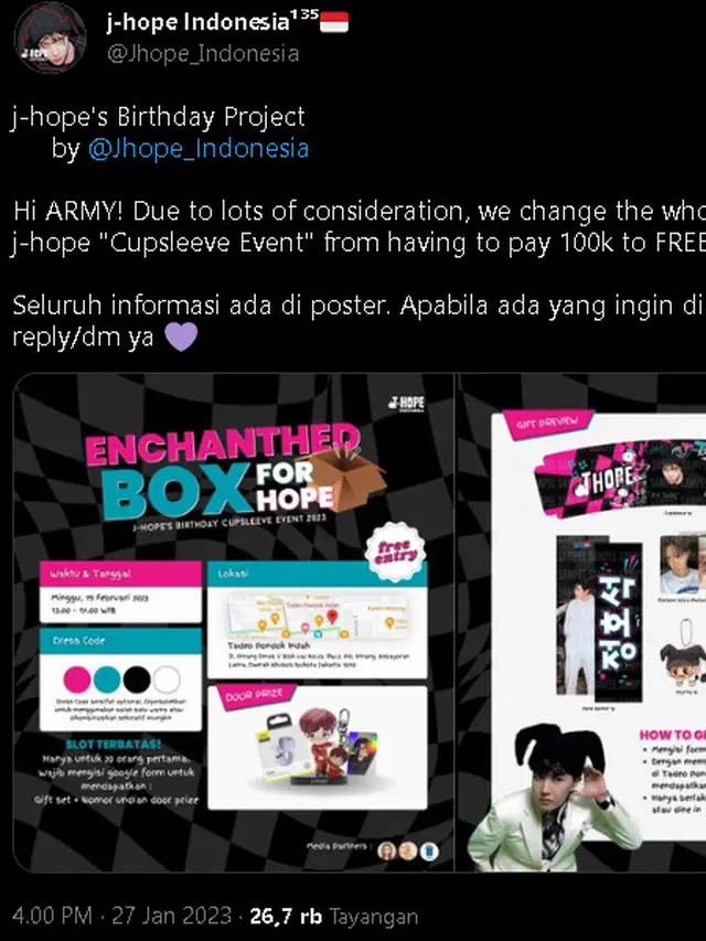 J-Hope Birthday Project 2023