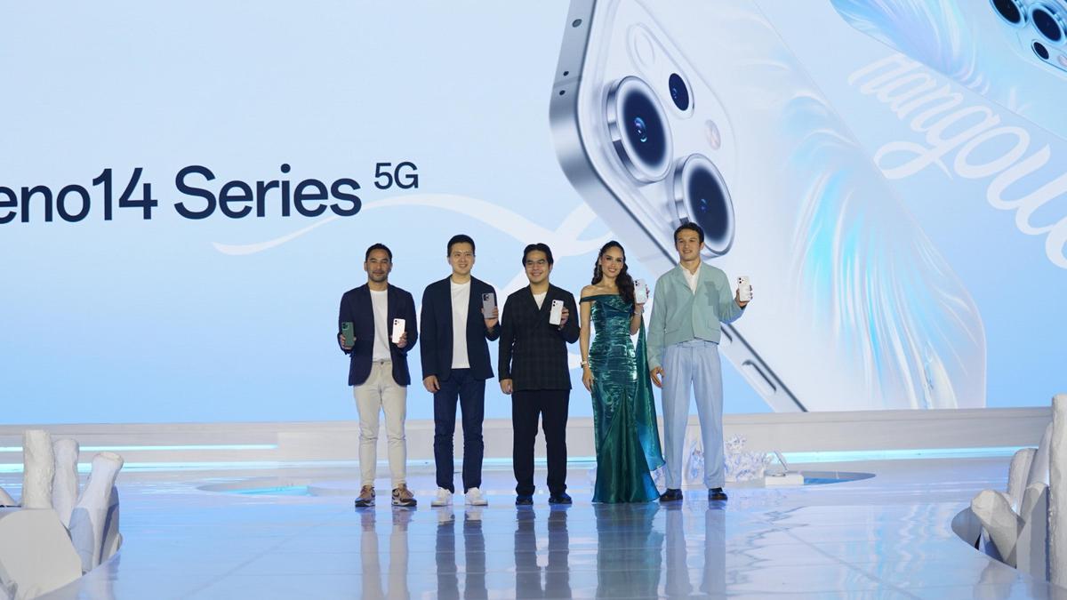 Tampil Stylish dan Hasil Foto Lebih Jernih, OPPO Reno14 Series Usung Desain Mermaid dan Teknologi AI Canggih