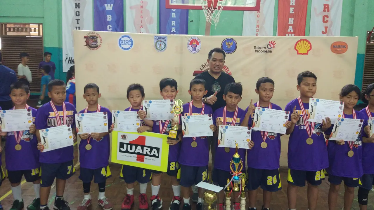 Mountaineers Jadi Kampium Turnamen Basket 3C 2017