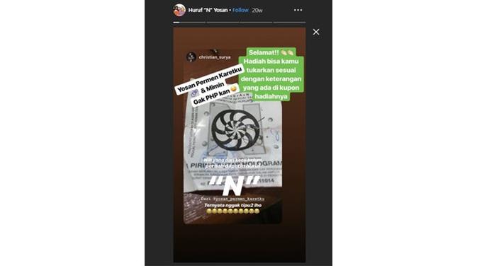 Bukan Mitos Huruf N Di Permen Yosan Ternyata Benar Ada