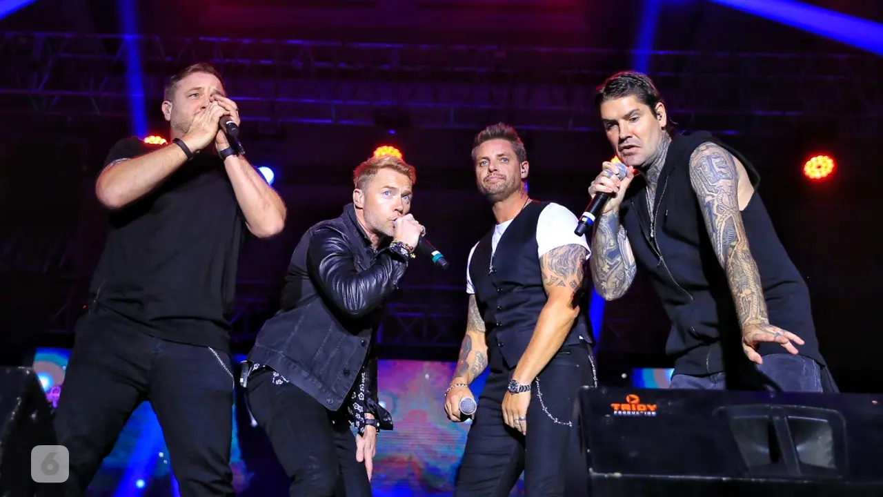 [Bintang] Konser Boyzone di Bandung