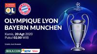 Liga Champions - Olympique Lyon Vs Bayern Munchen (Bola.com/Adreanus Titus)