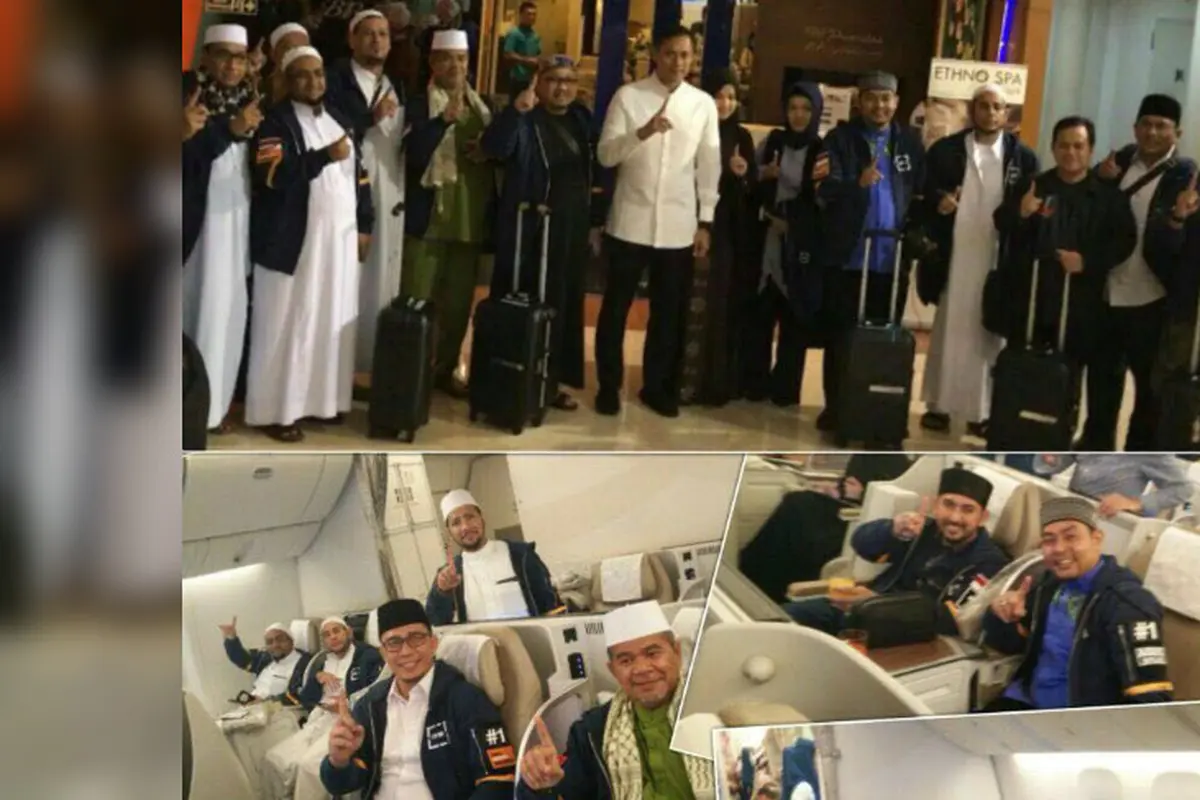Agus Yudhoyono umrah bareng ulama