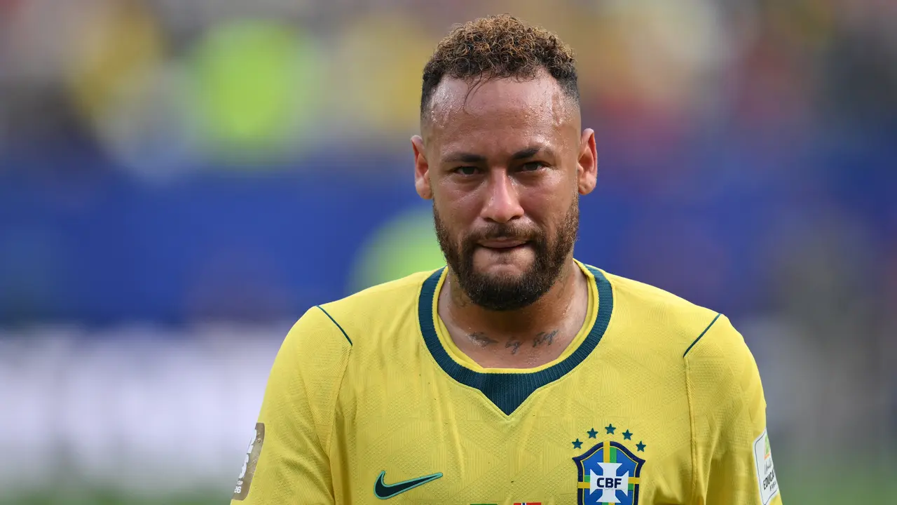 Pemain timnas Brasil Neymar