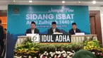 Pemerintah menetapkan 1 Dzulhijah 1440 Hijriah jatuh pada Jumat, 2 Agustus 2019. Dengan demikian, 10 Dzulhijah atau Hari Raya Idul Adha jatuh pada Minggu, 11 Agustus mendatang. Penetapan tersebut berdasarkan sidang isbat di kantor Kementerian Agama d...