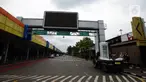 Suasana Bandara Halim Perdanakusuma di Jakarta, Rabu (26/1/2022). Bandara Halim Perdanakusuma ditutup selama 3,5 bulan untuk proses revitalisasi. (merdeka.com/Imam Buhori)