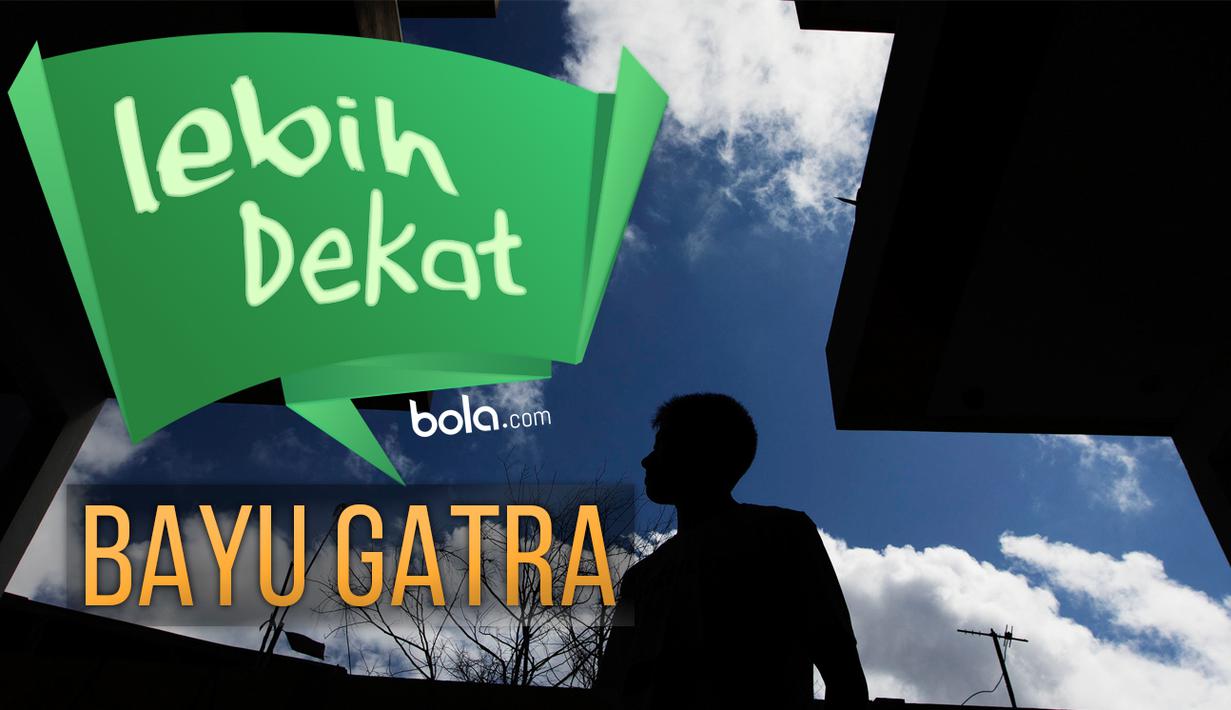 Siluet dari penyerang sayap Bali United, Bayu Gatra saat berada di Mes Bali United. (Bola.com/Vitalis Yogi Trisna)