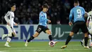 Di babak kedua, Kawasaki Frontale bangkit dan mampu menyamakan skor 3-3. Gol kembali dicetak oleh Erison (55') disusul gol Marcinho empat menit berselang. (Dok. J League)