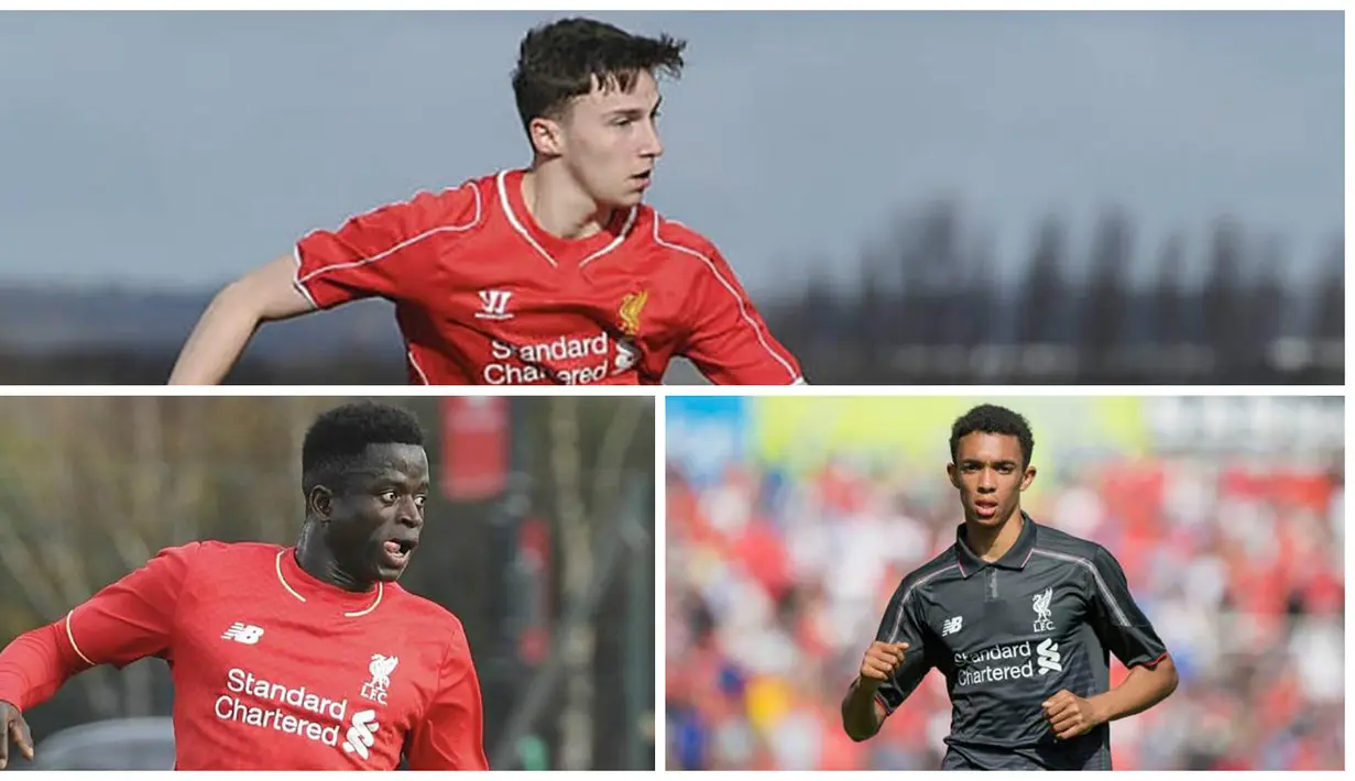 Berikut 5 wonderkid binaan Liverpool yang berpotensi menembus skuat utama The Reds musim 2016/17. (Squawka)