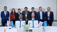 Telkomsel dan ZTE Perluas Kolaborasi Strategis di MWC Barcelona 2025. Credit: ZTE
