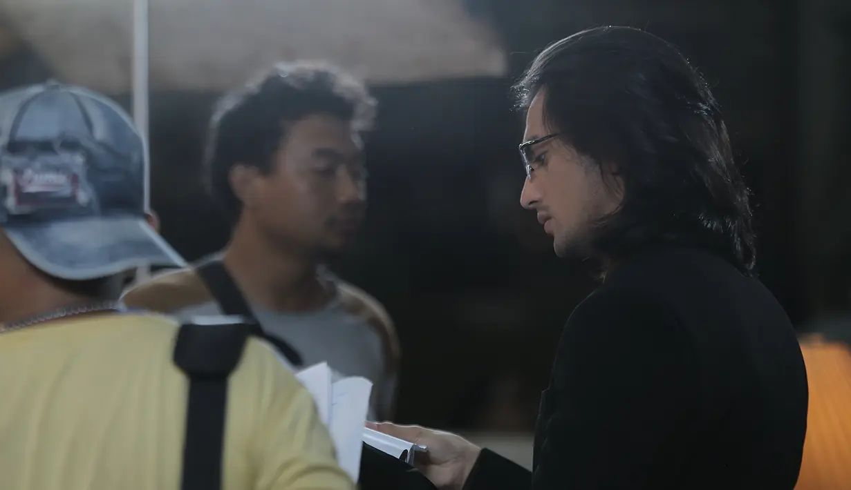 Dalam sinetron Berkah Cinta, selain melibatkan Irish Bella dan Giorgino Abraham juga melibatkan aktor ganteng Omar Daniel dan Eva Anindita. Dalam sinetron ini, keduanya sebagai pasangan suami istri. (Galih W. Satria/Bintang.com)