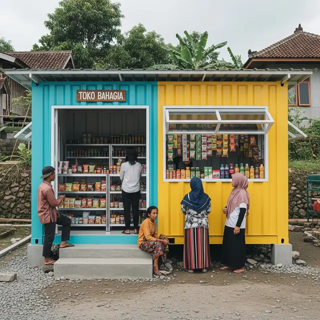 Desain Warung Sembako Sederhana Tapi Menarik