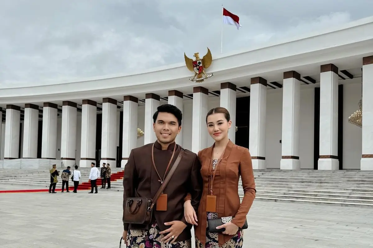 6 Gaya Serasi Pasutri Baru Thariq Halilintar dan Aaliyah Massaid Ikut Upacara HUT ke-79 RI di IKN