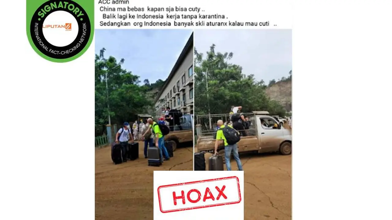 Cek Fakta TKA China