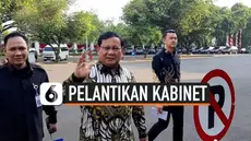 Para calon menteri kabinet Jokowi-Ma'ruf mulai berdatangan ke Istana Kepresidenan. Sebelum dilantik para menteri datang kompak berbatik.