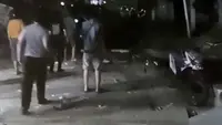 Ledakan di Pasar Cimanggis Tangsel, Sejumlah Bangunan Runtuh