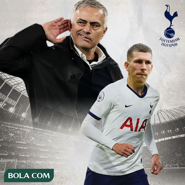 Tottenham Hotspur - Pierre-Emile Hojbjerg dan Jose Mourinho