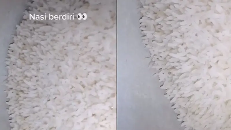 Viral Video Nasi di Rice Cooker Berdiri, Penampakannya Bikin Merinding