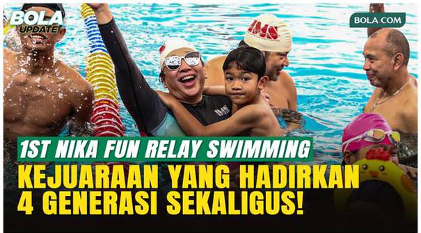 Digelar untuk pertama kali, 1st Nika Fun Relay Swimming Championships 2025 sukses menyedot 170 peserta dari keluarga, komunitas, hingga perusahaan. Ajang yang disupport PB Akuatik Indonesia ini menghadirkan sesuatu yang unik: tim berisi empat generas...