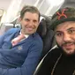 Eric Trump dan Mo Amer (Facebook/Buzzfeed)