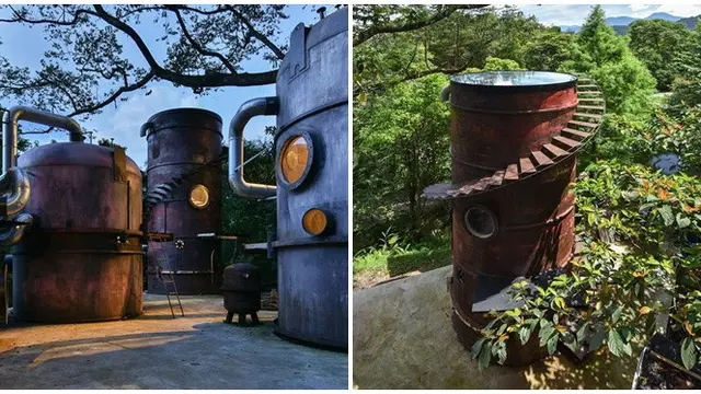Berada di Dekat Hutan, Ini 6 Potret Hotel "Tangki Bir" La Felicita yang  Estetik