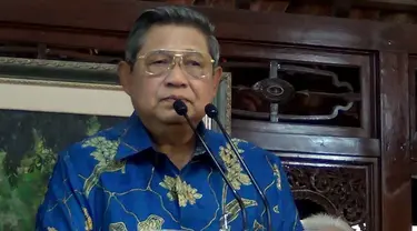 Presiden Susilo Bambang Yudhoyono menerima sejumlah tokoh dari koalisi merah putih pendukung pasangan Prabowo-Hatta