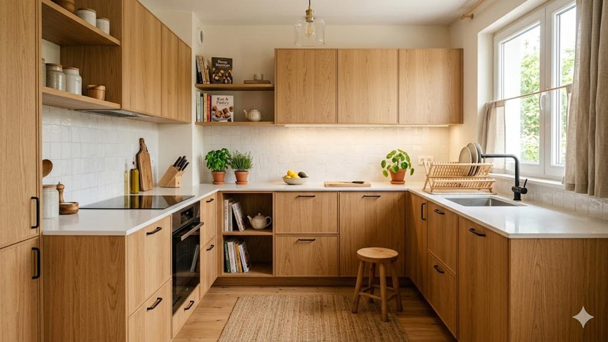 7 Model Dapur Minimalis dari Kayu, Desain Natural yang Membuat Rumah Terlihat Hangat