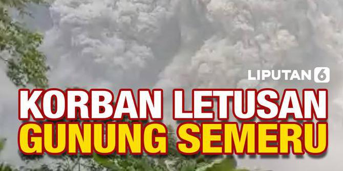 VIDEO: Kesaksian Korban Letusan Semeru, 'Kebawa Lahar Panas Gak Bisa Nolong...'