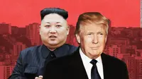 Kim Jong Un dan Donald Trump (Getty Images)