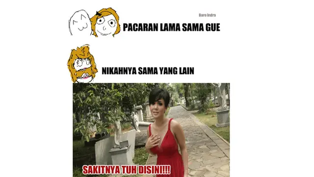 Meme Sakitnya Tuh Di Sini 