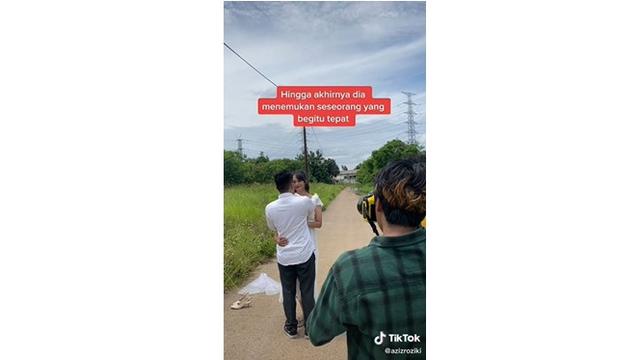 Sempat Gagal Nikah Karena Pihak Ketiga, Konsep Prewedding Wanita Ini Bikin Haru