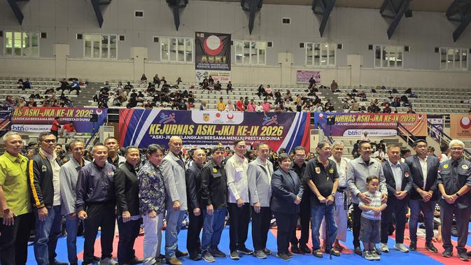 Kejurnas Karate ASKI 2026 Diikuti 750 Karateka, Bidik 8 Wakil di Kejuaraan Dunia