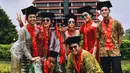 Seperti dikettahui, kebaya merah yang dikenakan Febby Rastanty merupakan hasil rancangan dari Asky Febrianti. (Foto: instagram.com/febbyrastanty)