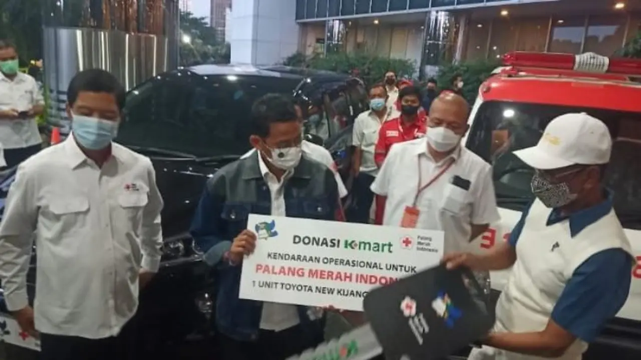 Pemerintah Apresiasi Kmart yang Sumbang Mobil Operasional untuk PMI